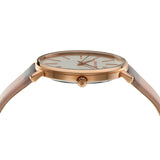 Buy Shop Michael Kors Pyper Quartz White Dial Pink Leather Strap Watch For Women - MK2741 USA Online