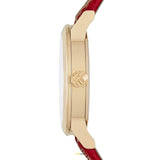 Buy Shop Burberry The City Champagne Dial Leather Strap Watch for Women - BU9139 USA Online