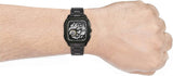 Buy Shop Fossil Inscription Automatic Skeleton Black Dial Black Steel Strap Watch for Men - BQ2574 USA Online