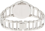 Buy Shop Calvin Klein Stately White Dial Silver Steel Strap Watch for Women - K3G23126 USA Online