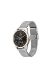 Buy Shop Hugo Boss Sophio Black Dial Silver Mesh Bracelet Watch for Men -1513961 USA Online