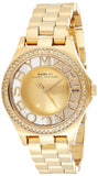 Buy Shop Marc Jacobs Henry Transparent Gold Dial Gold Steel Strap Watch for Women - MBM3338 USA Online