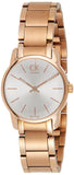 Buy Shop Calvin Klein City White Mother of Pearl Dial Rose Gold Steel Strap Watch for Women - K2G23646 USA Online