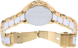 Buy Shop Michael Kors Wren Diamonds Gold Dial Two Tone Steel Strap Watch for Women - MK6157 USA Online