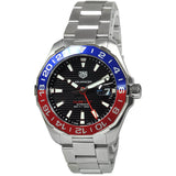 Buy Shop Tag Heuer Aquaracer Pepsi Black Dial Watch for Men - WAY201F.BA0927 USA Online