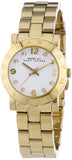 Buy Shop Marc Jacobs Mini Amy White Dial Gold Steel Strap Watch for Women - MBM3057 USA Online