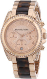 Buy Shop Michael Kors Blair Rose Gold Dial Two Tone Steel Strap Watch For Women - MK5859 USA Online