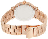 Buy Shop Michael Kors Norie Rose Gold Dial Rose Gold Steel Strap Watch for Women - MK3561 USA Online
