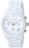 Buy Shop Michael Kors Runway White Ceramic Dial White Steel Strap Watch for Women - MK5161 USA Online