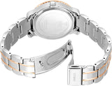 Buy Shop Guess Enchanting Diamonds Silver Dial Two Tone Steel Strap Watch for Women - W0305L3 USA Online