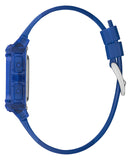 Buy Shop Guess Stealth Blue Dial Blue Rubber Strap Watch for Men - GW0270G3 USA Online