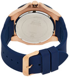 Buy Shop Guess Genesis Quartz Blue Dial Blue Silicone Strap Watch For Men - W1254G3 USA Online