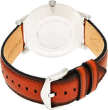 Buy Shop Fossil Minimalist Blue Dial Brown Leather Strap Watch for Men - FS5304 USA Online