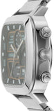 Buy Shop Fossil Retro Analog-Digital Black Dial Silver Steel Strap Watch for Men - FS5890 USA Online