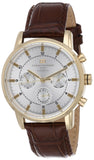 Buy Shop Tommy Hilfiger Harrison White Dial Brown Leather Strap Watch for Men - 1790874 USA Online