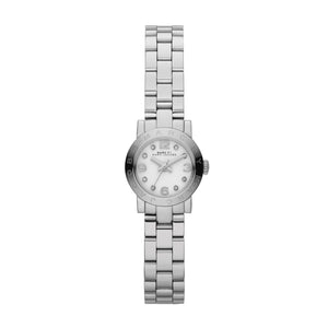 Buy Shop Marc Jacobs Amy Dinky White Dial Silver Steel Strap Watch for Women - MBM3225 USA Online