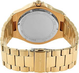 Buy Shop Michael Kors Berkley Chronograph Black Dial Gold Steel Strap Watch For Women - MK7414 USA Online