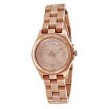 Buy Shop Marc Jacobs Baby Dave Rose Gold Dial Rose Gold Steel Strap Watch for Women - MBM3235 USA Online