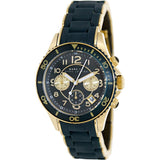 Buy Shop Marc Jacobs Rock Chronograph Green Dial Green Silicone Strap Watch for Women - MBM2597 USA Online
