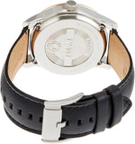 Fossil Twist Multi-Function Chronograph Black Dial Black Leather Strap Watch for Men - ME1099