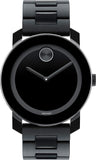 Buy Shop Movado Bold Black Dial Black Steel Strap Watch For Men - 3600047 USA Online