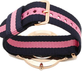 Buy Shop Daniel Wellington Classic Winchester White Dial Three Tone Nylon Strap Watch For Women - DW00100033 USA Online