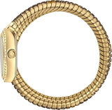 Buy Shop Just Cavalli Glam Snake Gold Dial Multicolor Steel Strap Watch for Women - JC1L163M0255 USA Online