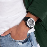 Buy Shop Guess Formula Chronograph Black Dial Black Silicone Strap Watch For Men - GW0579G1 USA Online