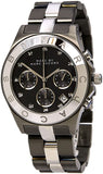 Buy Shop Marc Jacobs Blade Chronograph Black Dial Two Tone Steel Strap Watch for Women - MBM3179 USA Online