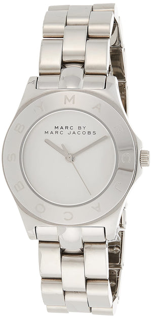 Buy Shop Marc Jacobs Blade Chronograph Silver Dial Silver Steel Strap Watch for Women - MBM3125 USA Online