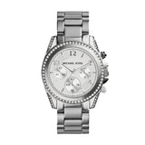 Buy Shop Michael Kors Blair Silver Dial Silver Steel Strap Watch for Women - MK5165 USA Online
