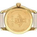 Buy Shop Gucci G Timeless Quartz Red & Green Dial Beige Leather Strap Watch For Women - YA1265009 USA Online