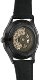 Buy Shop Emporio Armani Meccanico White Dial Black Leather Strap Watch For Men - AR1923 USA Online