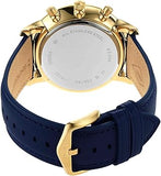 Buy Shop Fossil Neutra Chronograph Blue Dial Blue Leather Strap Watch for Men - FS5790 USA Online