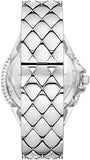 Buy Shop Michael Kors Camille Three-Hand Crystals Silver Dial Silver Steel Strap Watch for Women - MK4803 USA Online