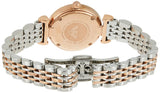 Buy Shop Emporio Armani Gianni T Bar Pink Dial Two Tone Steel Strap Watch For Women - AR11223 USA Online