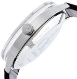 Buy Shop Calvin Klein Minimal Black Dial Black Leather Strap Watch for Men - K7621107 USA Online