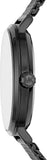 Buy Shop Michael Kors Auden Three-Hand Black Dial Black Mesh Strap Watch for Men - MK7152 USA Online