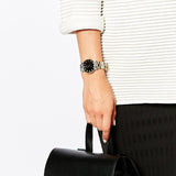 Buy Shop Marc Jacobs Baker Dexter Black Dial Gold Steel Strap Watch for Women - MBM3421 USA Online
