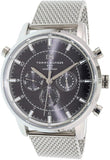 Buy Shop Tommy Hilfiger Harrison Quartz Grey Dial Silver Mesh Bracelet Watch for Men - 1790877 USA Online