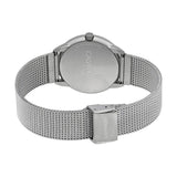 Buy Shop Calvin Klein Minimal White Dial Silver Mesh Bracelet Watch for Women - K3M5215X USA Online