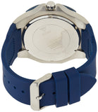 Buy Shop Guess Genesis Multi Function Analog Blue Dial Blue Rubber Strap Watch For Men - W1254G1 USA Online
