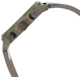 Buy Shop Hugo Boss Architectural Grey Dial Grey Leather Strap Watch for Men - 1513570 USA Online