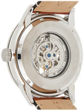 Buy Shop Fossil Townsman Automatic Skeleton Blue Dial Brown Leather Strap Watch for Men - ME3154 USA Online