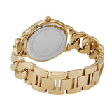 Buy Shop Michael Kors Runway Three-Hand White Dial Gold Steel Strap Watch for Women - MK7472 USA Online