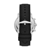 Buy Shop Fossil Neutra Chronograph White Dial Black Leather Strap Watch for Men - FS6023 USA Online