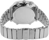 Buy Shop Fossil Retro Analog-Digital Black Dial Silver Steel Strap Watch for Men - FS5890 USA Online