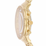 Buy Shop Fossil Neutra Chronograph Gold Dial Gold Steel Strap Watch for Women - ES5219 USA Online
