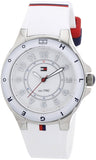 Buy Shop Tommy Hilfiger White Dial White Rubber Strap Watch for Women - 1781271 USA Online