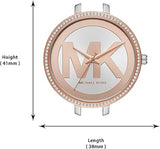 Buy Shop Michael Kors Jaryn Analog Multi Colour Dial Watch For Women - MK4546 USA Online